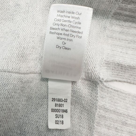 Athleta Highland Wrap Hooded Open Cardigan Womens Small Gray Athleisure 291883 - Picture 13 of 13